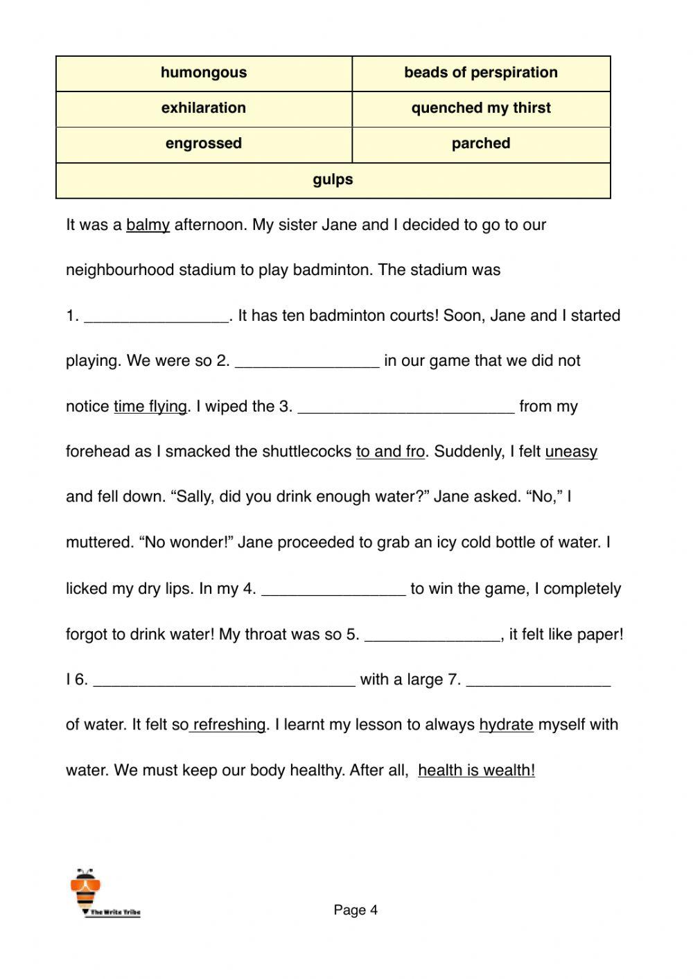 Week 4 e-learning p1