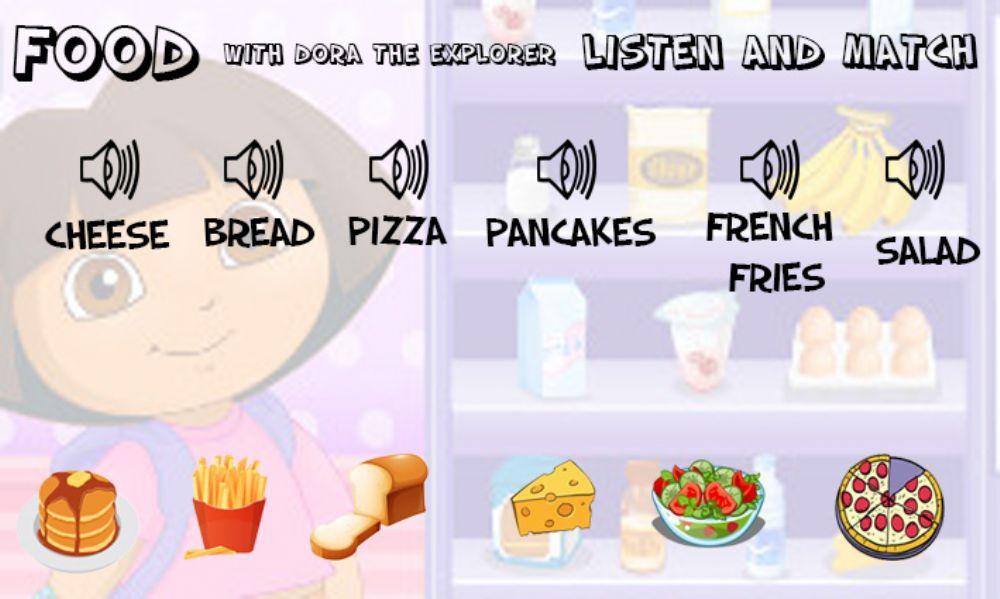 Food - Listen and Match