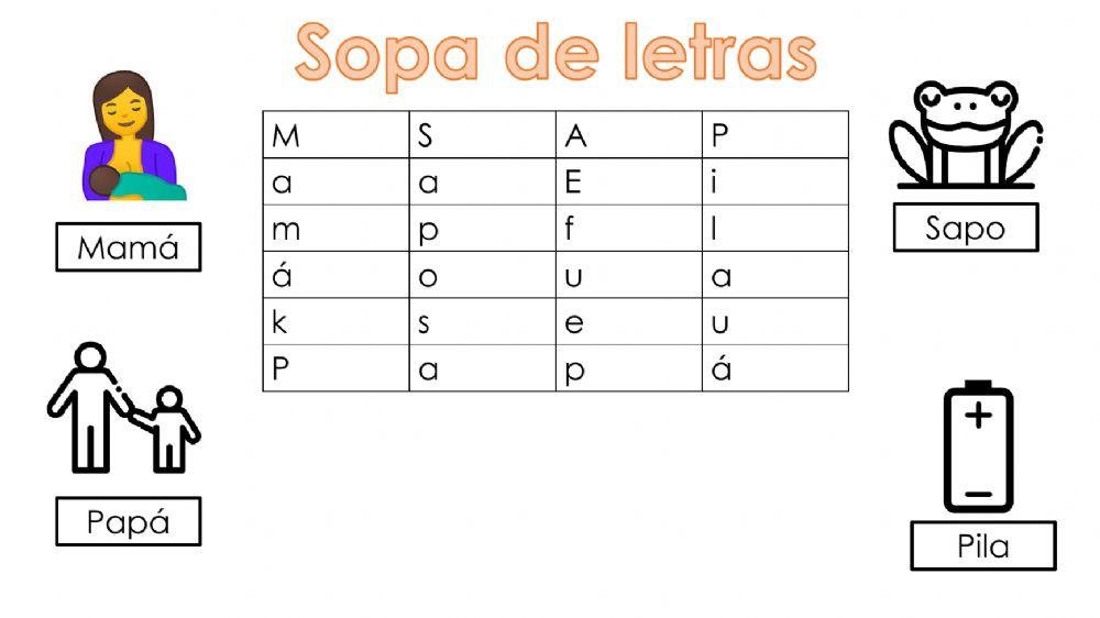 Sopa de letras