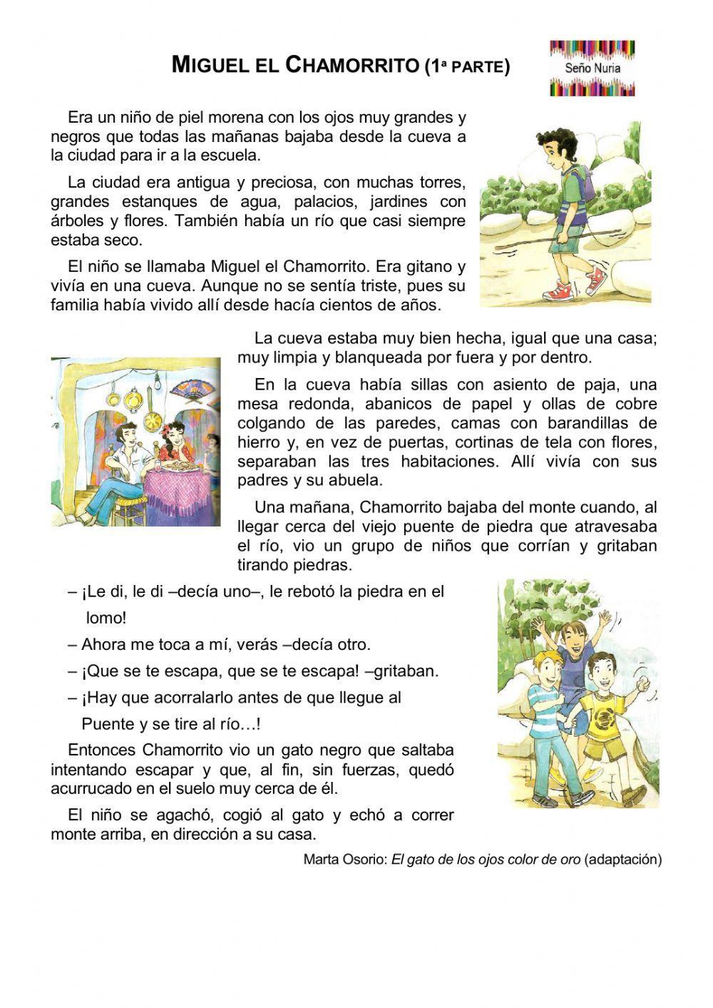 Comprensión Lectora 3º