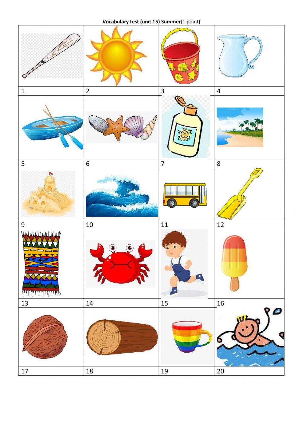 Vocabulary unit 15 Family and Friends