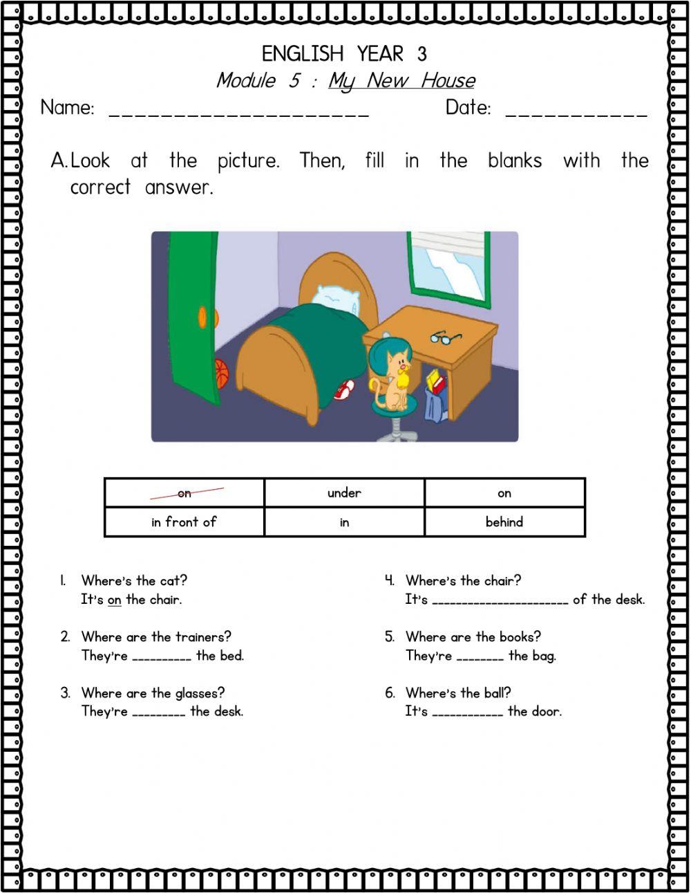 MOdule 5: My New House