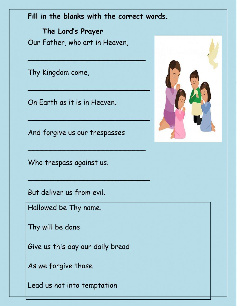 The Lord's Prayer