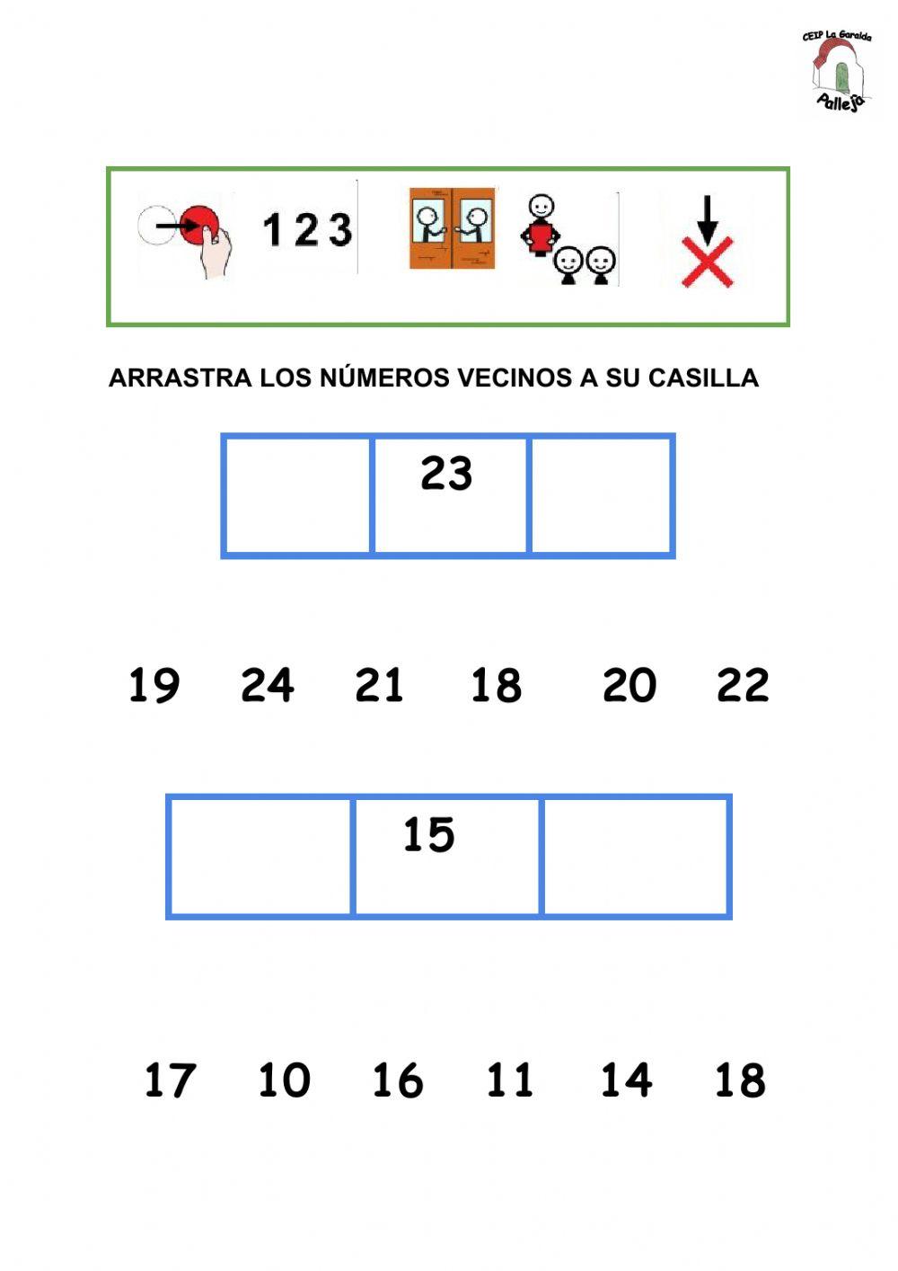 Nº vecinos del 10 al 30 Nº vecinos del 10 al 30