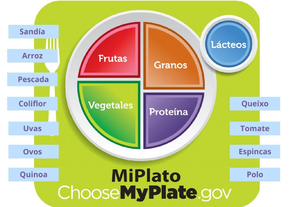 My plate. Menú saudable