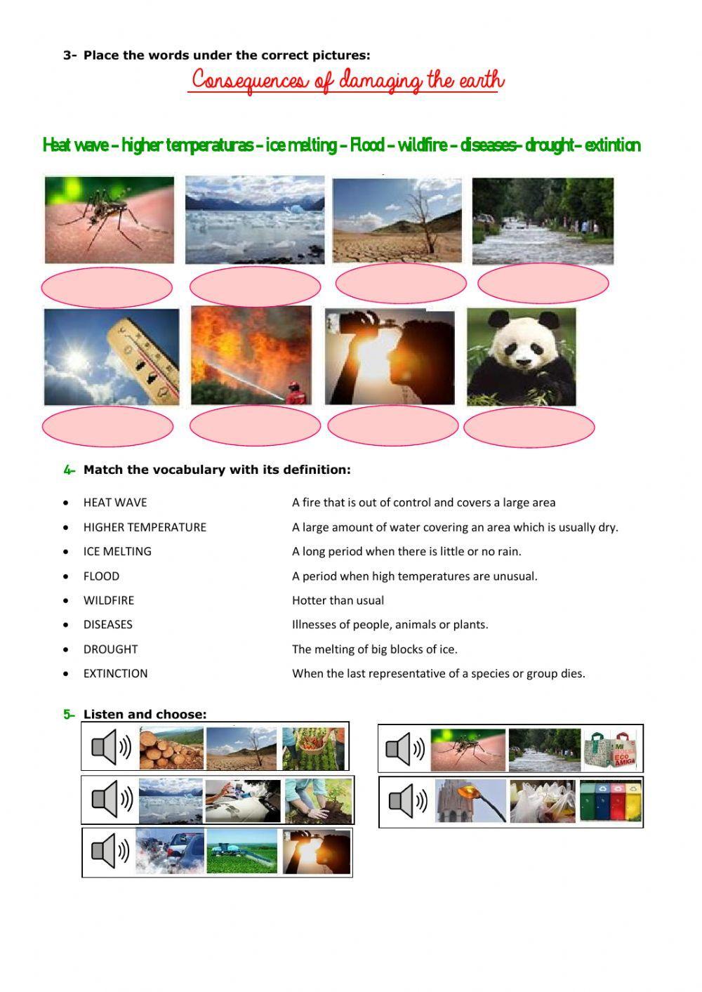 Ecology and the environment