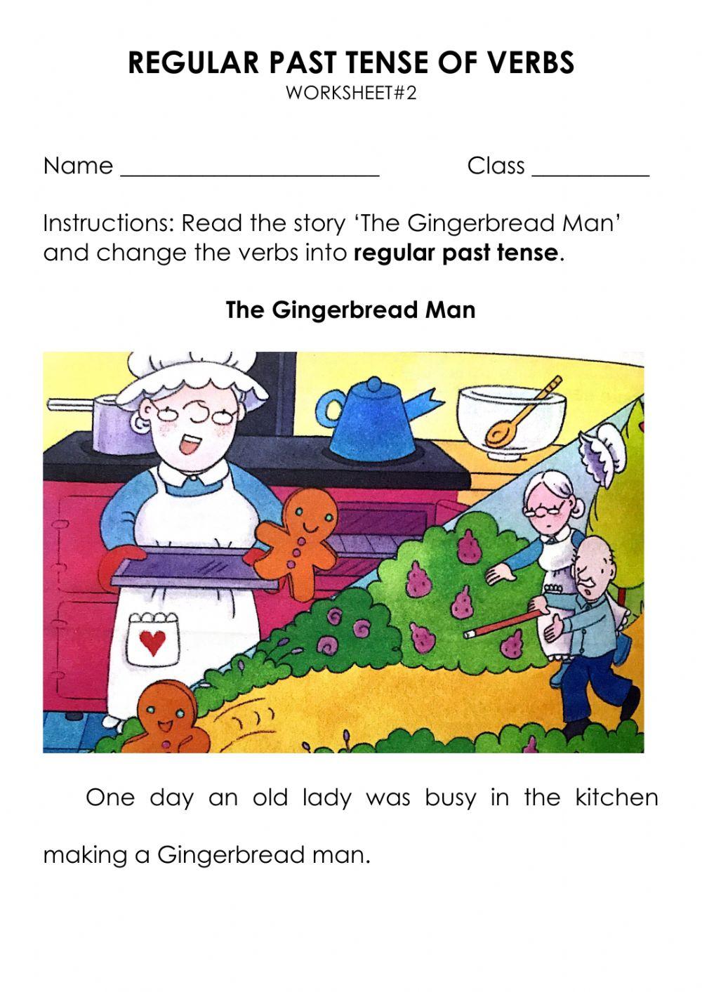 Regular Past Tense of Verbs