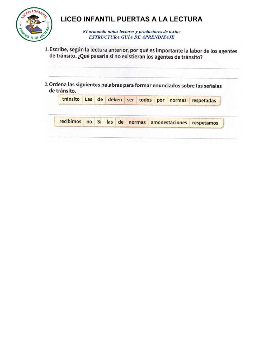 Espacio público y señales de tránsito