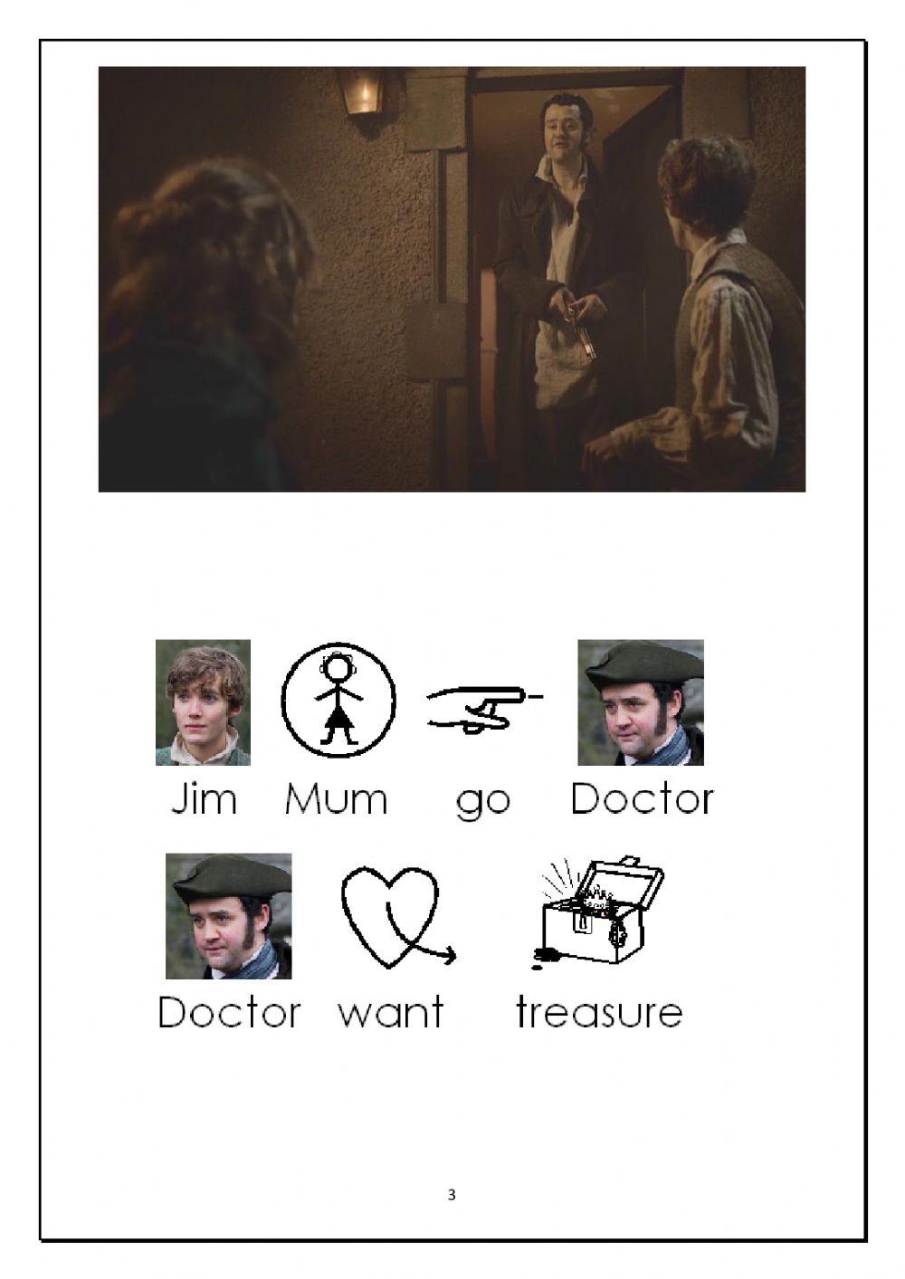 Treasure Island story reading and listening