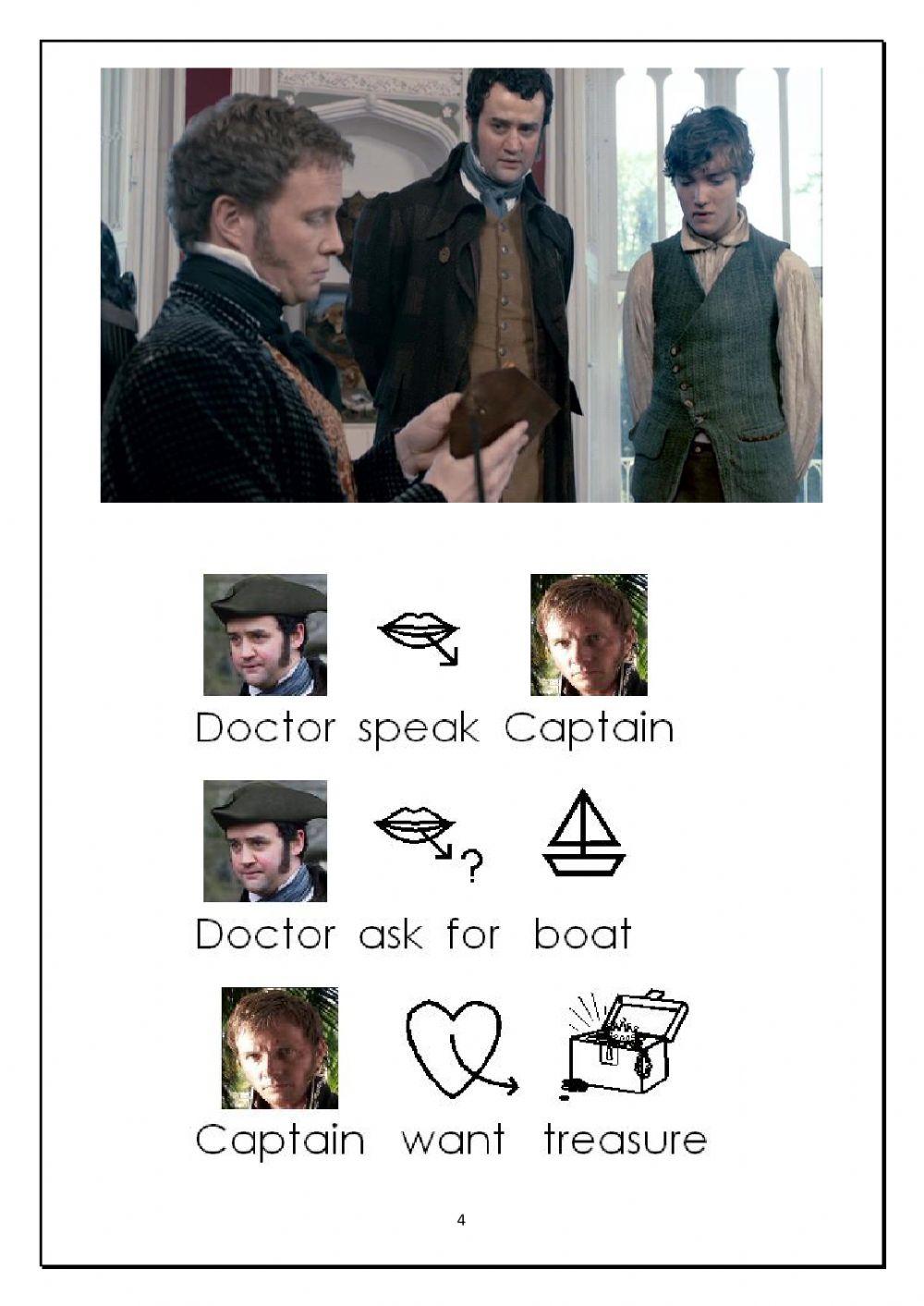 Treasure Island story reading and listening