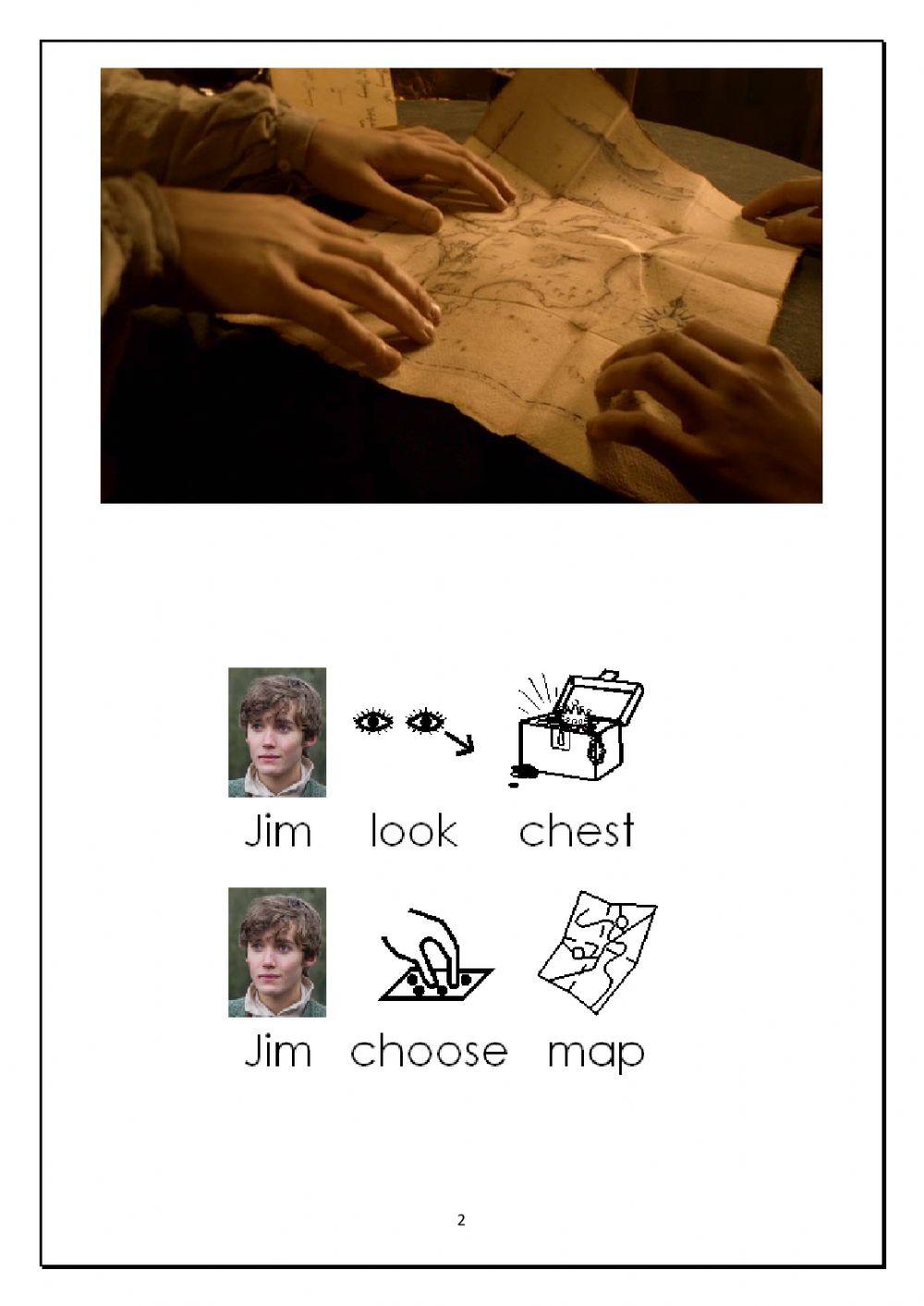 Treasure Island 1 writing