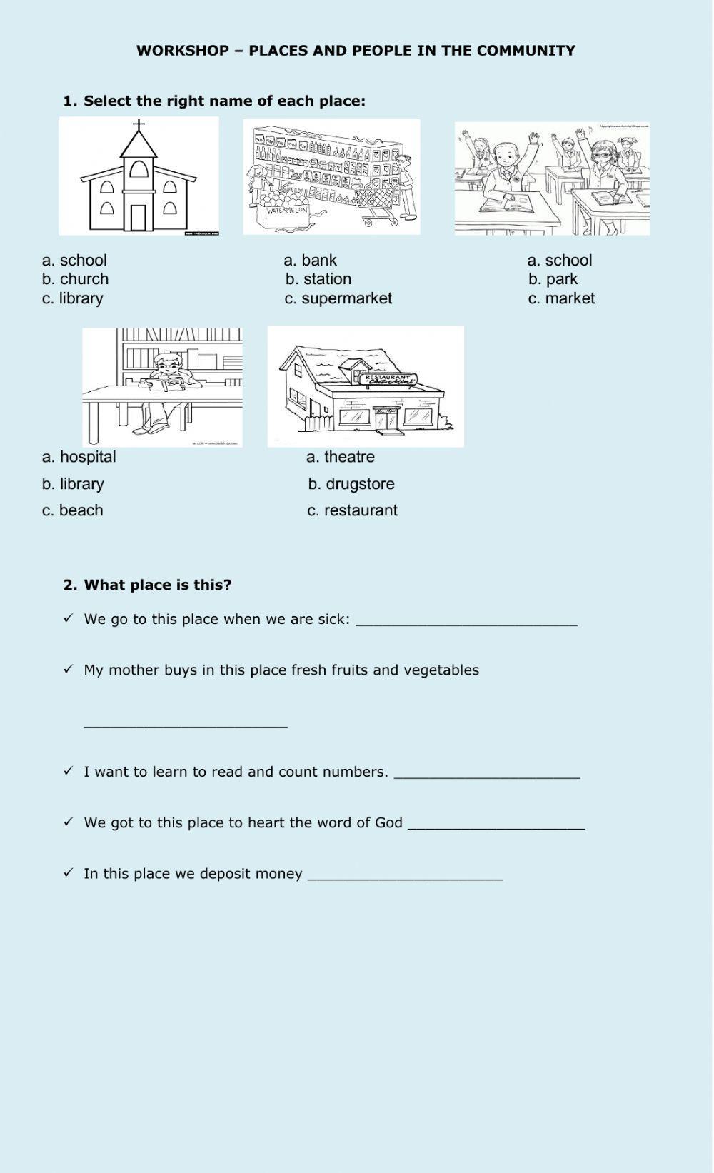 Places and community