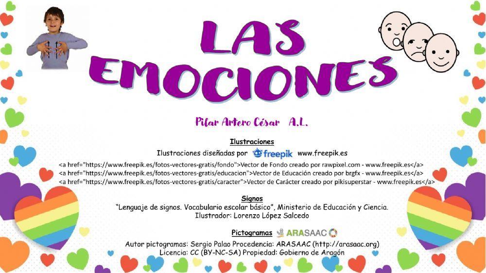 Las emociones en lengua de signos