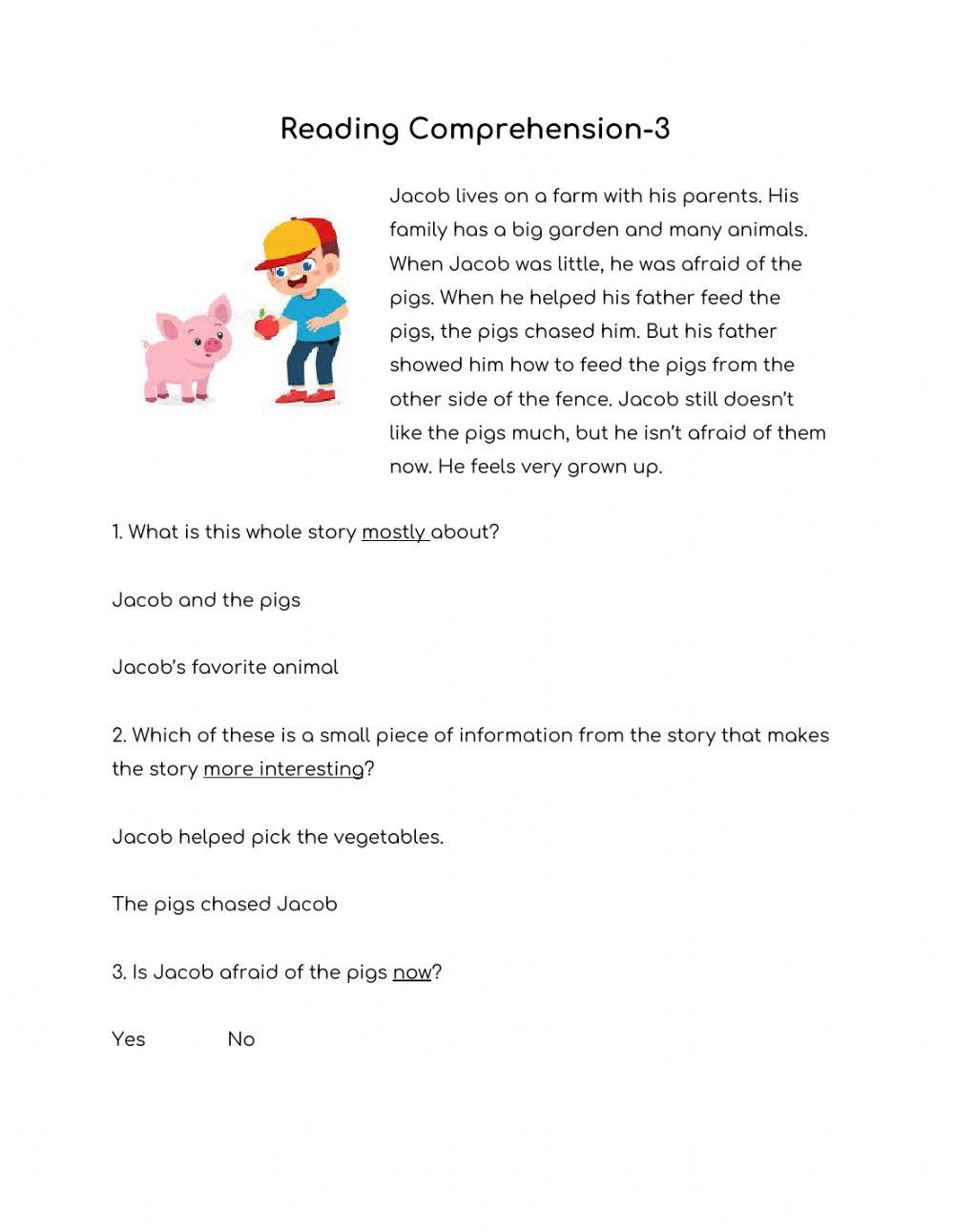 Reading Comprehension-3