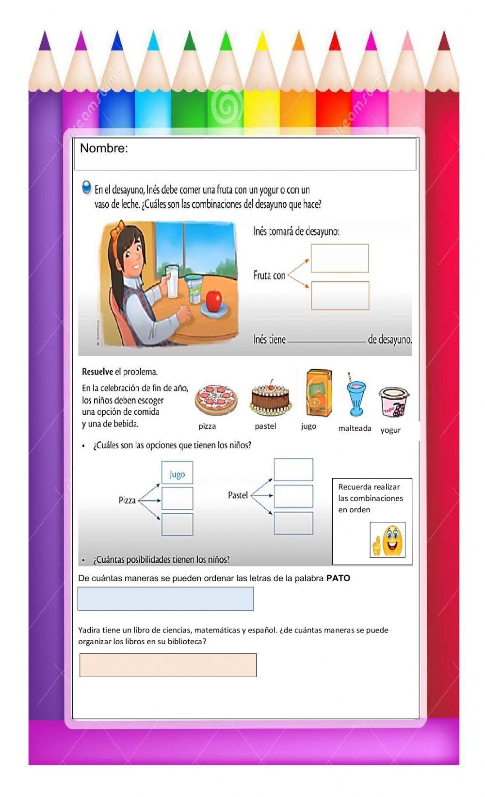 Combinaciones-permutaciones