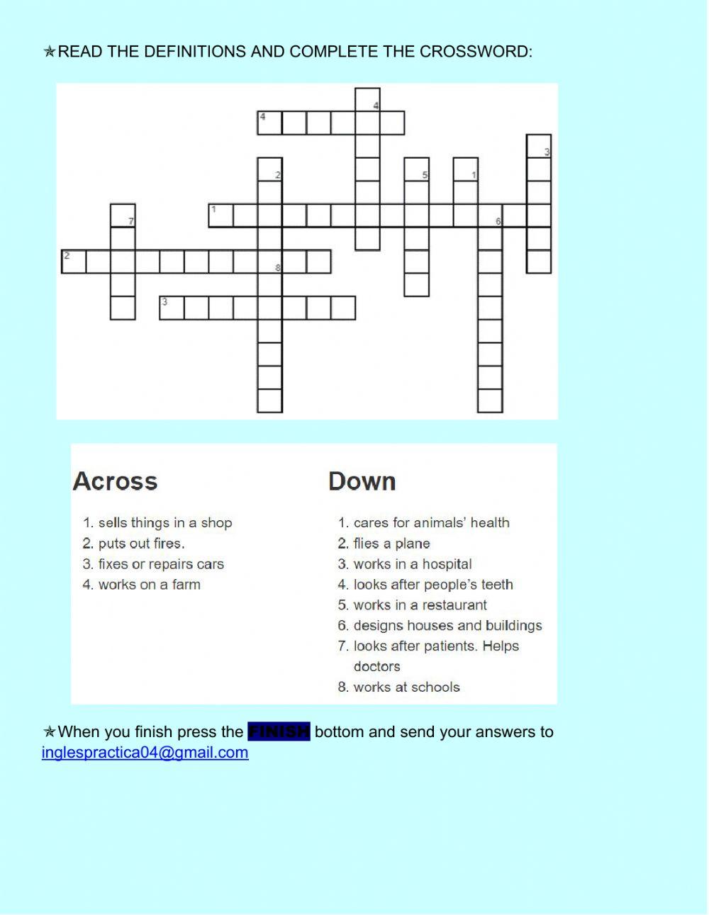 Crossword - Experimenting