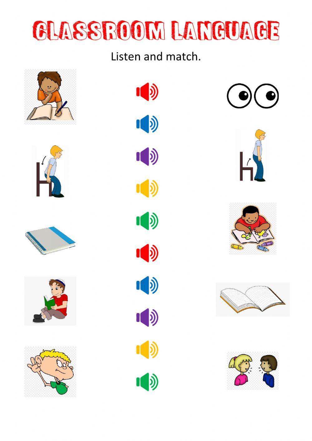 Classroom Language Classroom Language