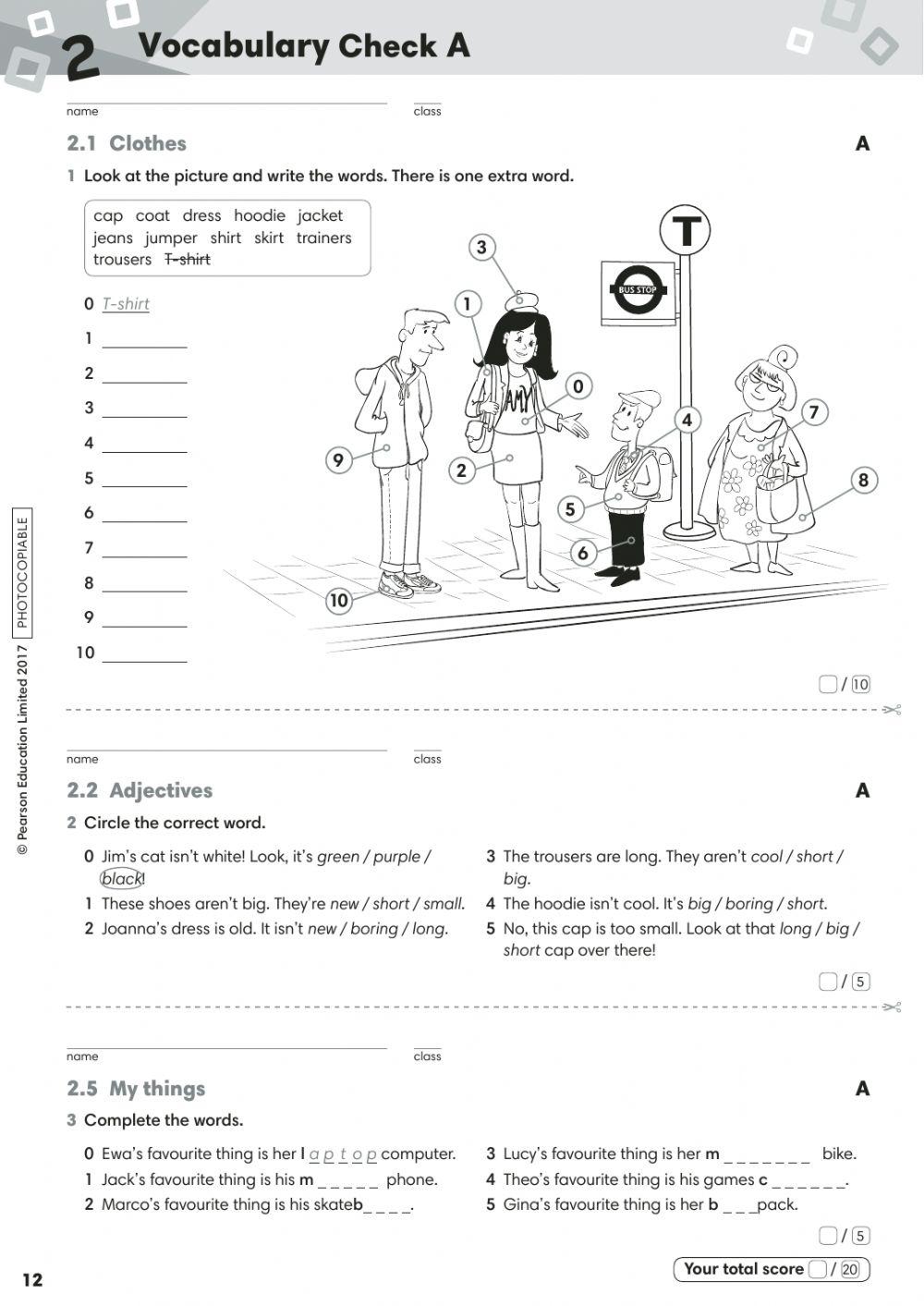 go getter 1 vocabulary check online exercise for | Live Worksheets