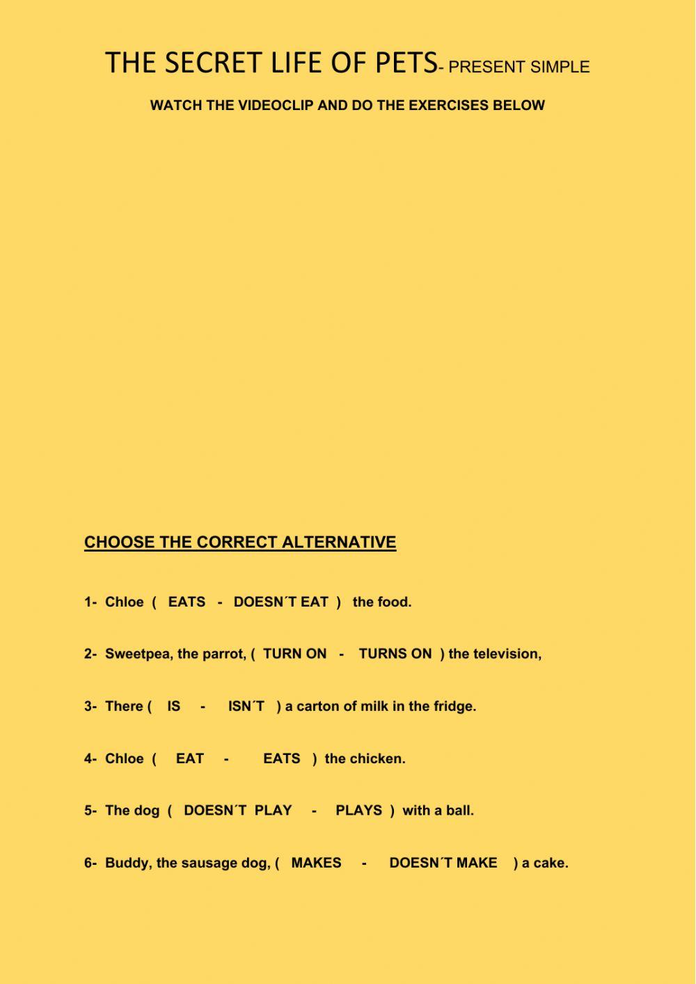 The secret life of pets