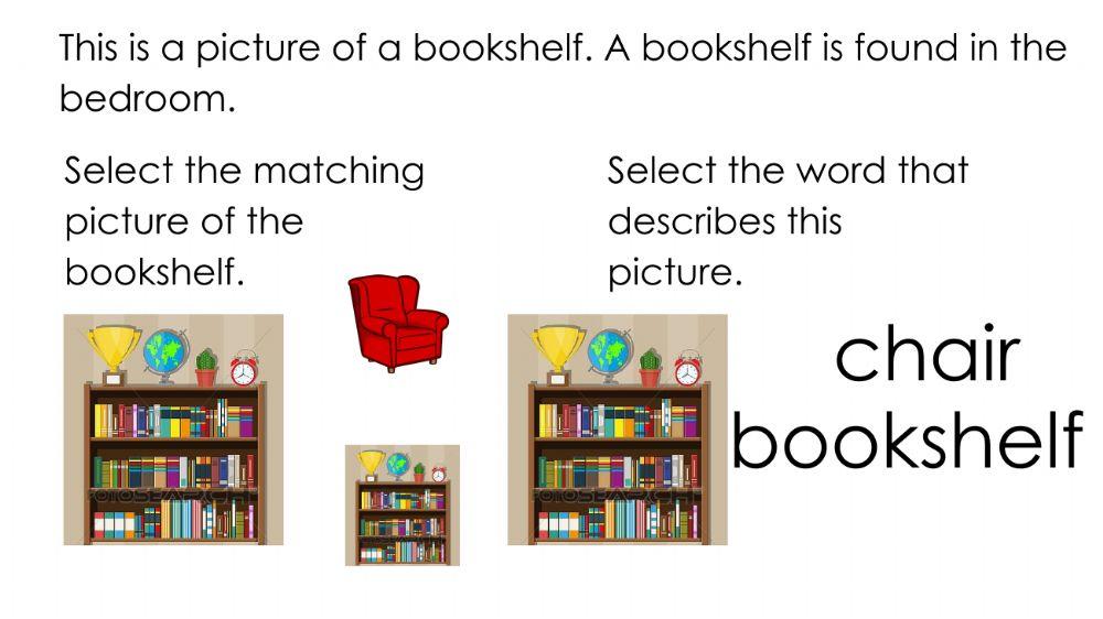 Rooms in the home - Bedroom