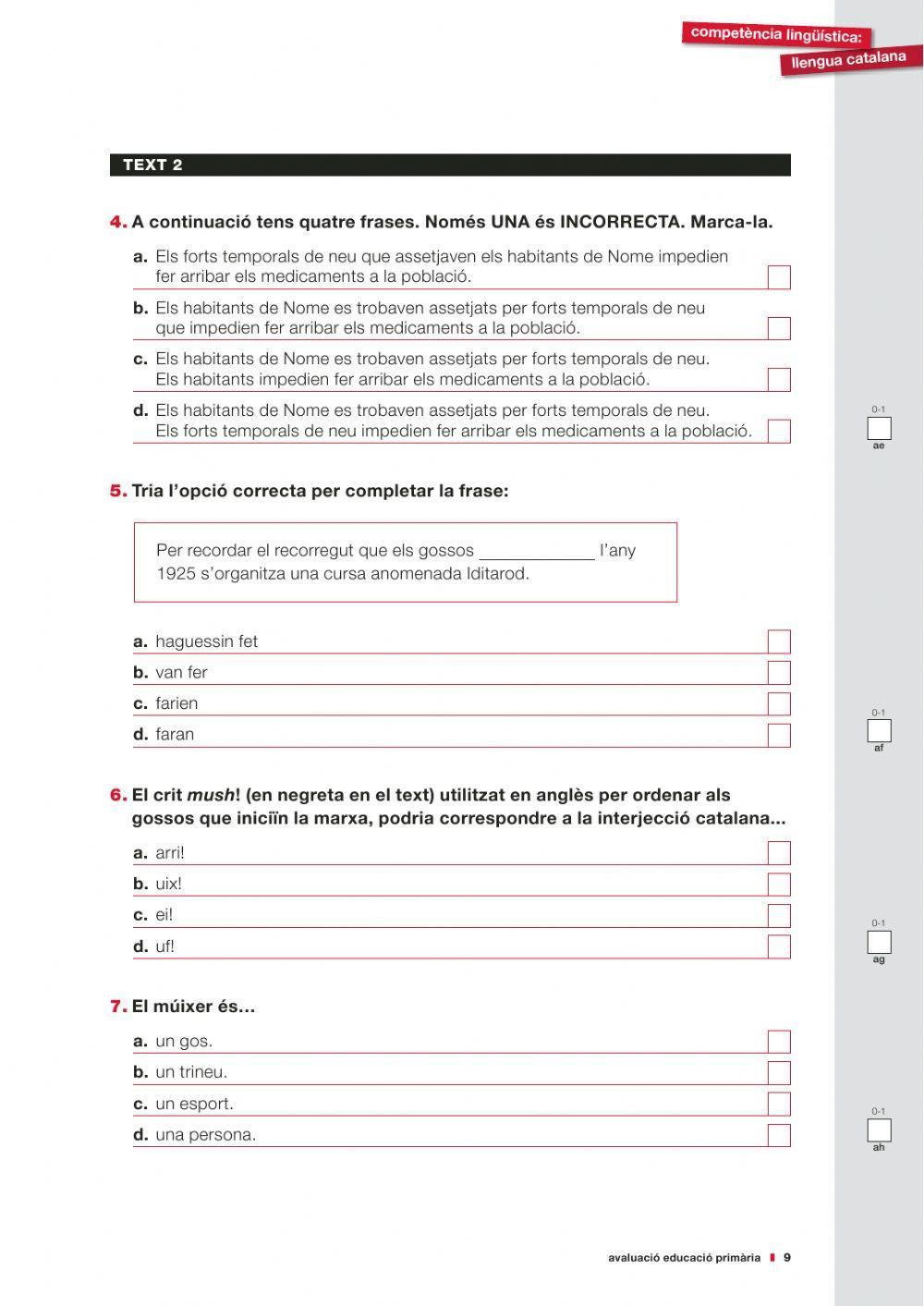 COMPETÈNCIES 6è 2012-13