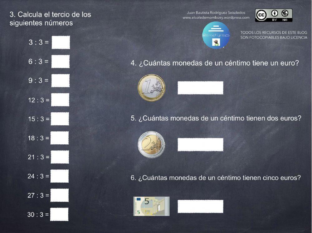 Control de Matemáticas U.12 2º