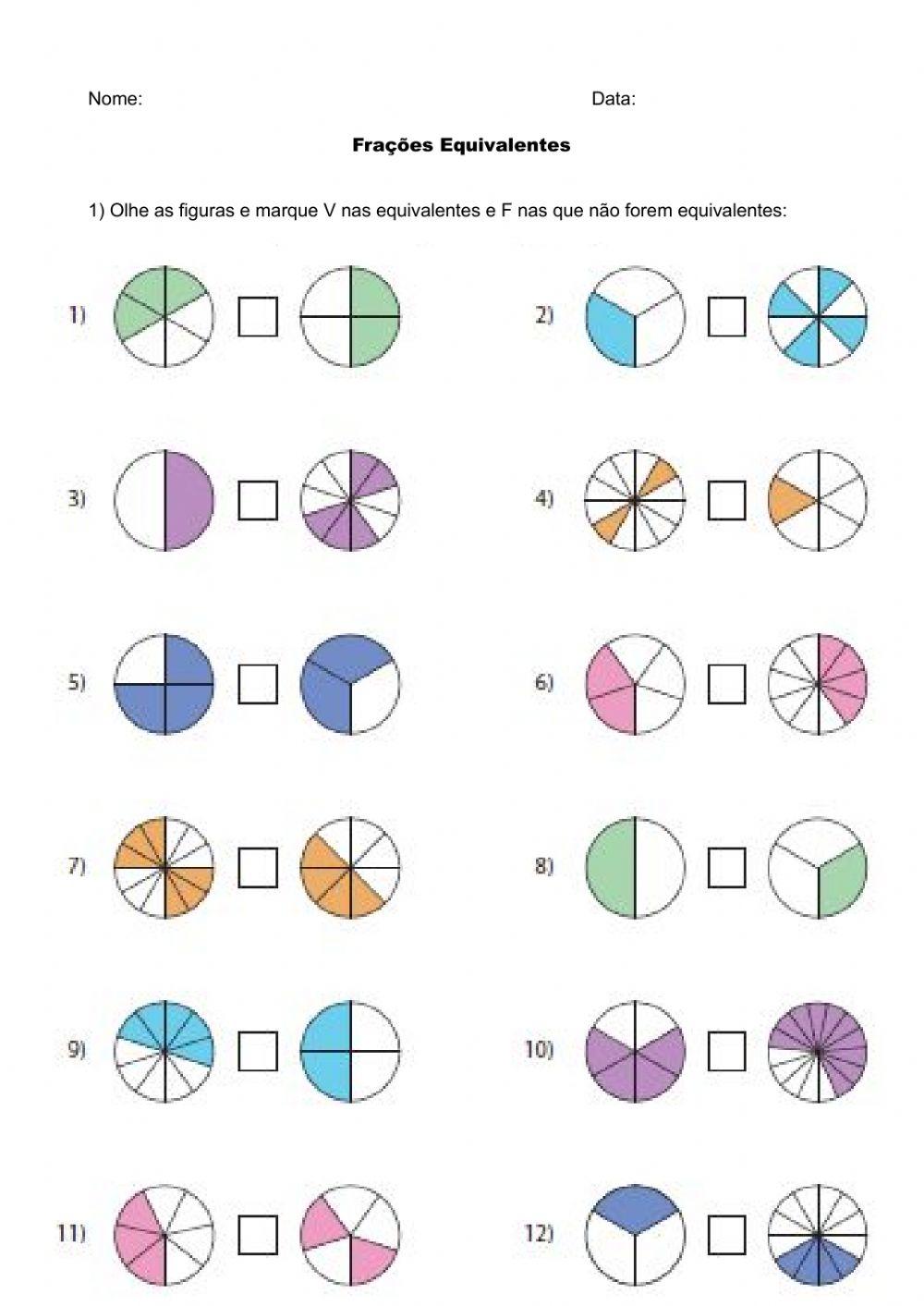 Frações Equivalentes