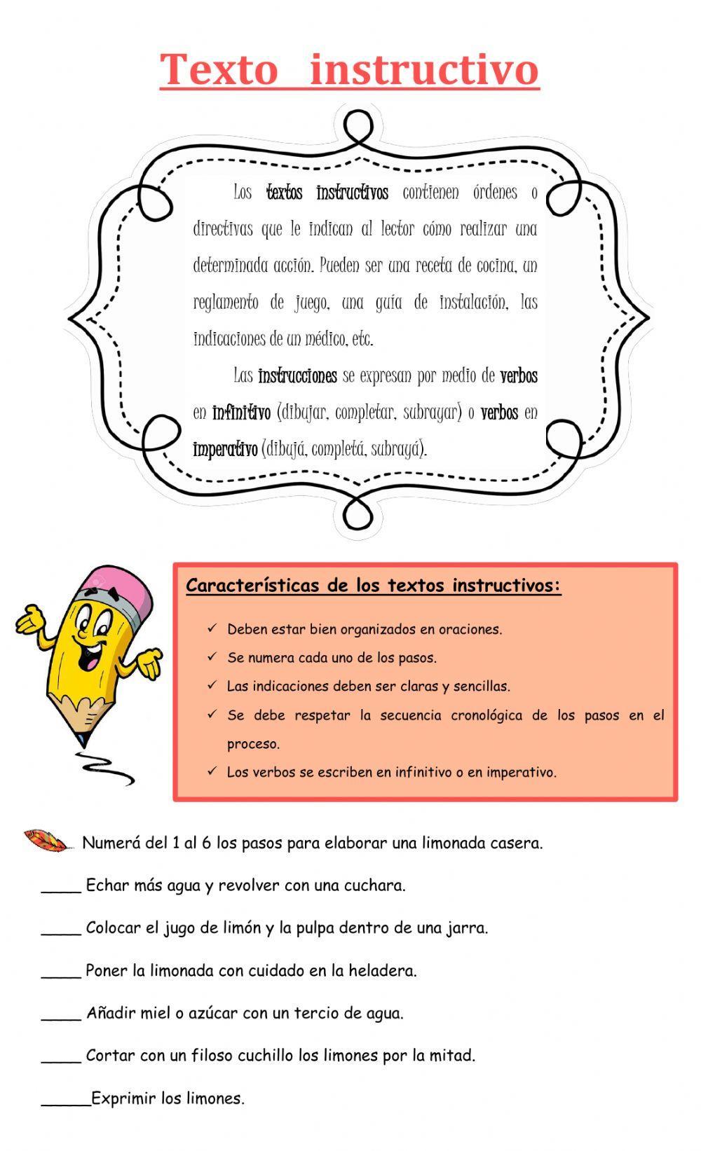 Texto instructivo