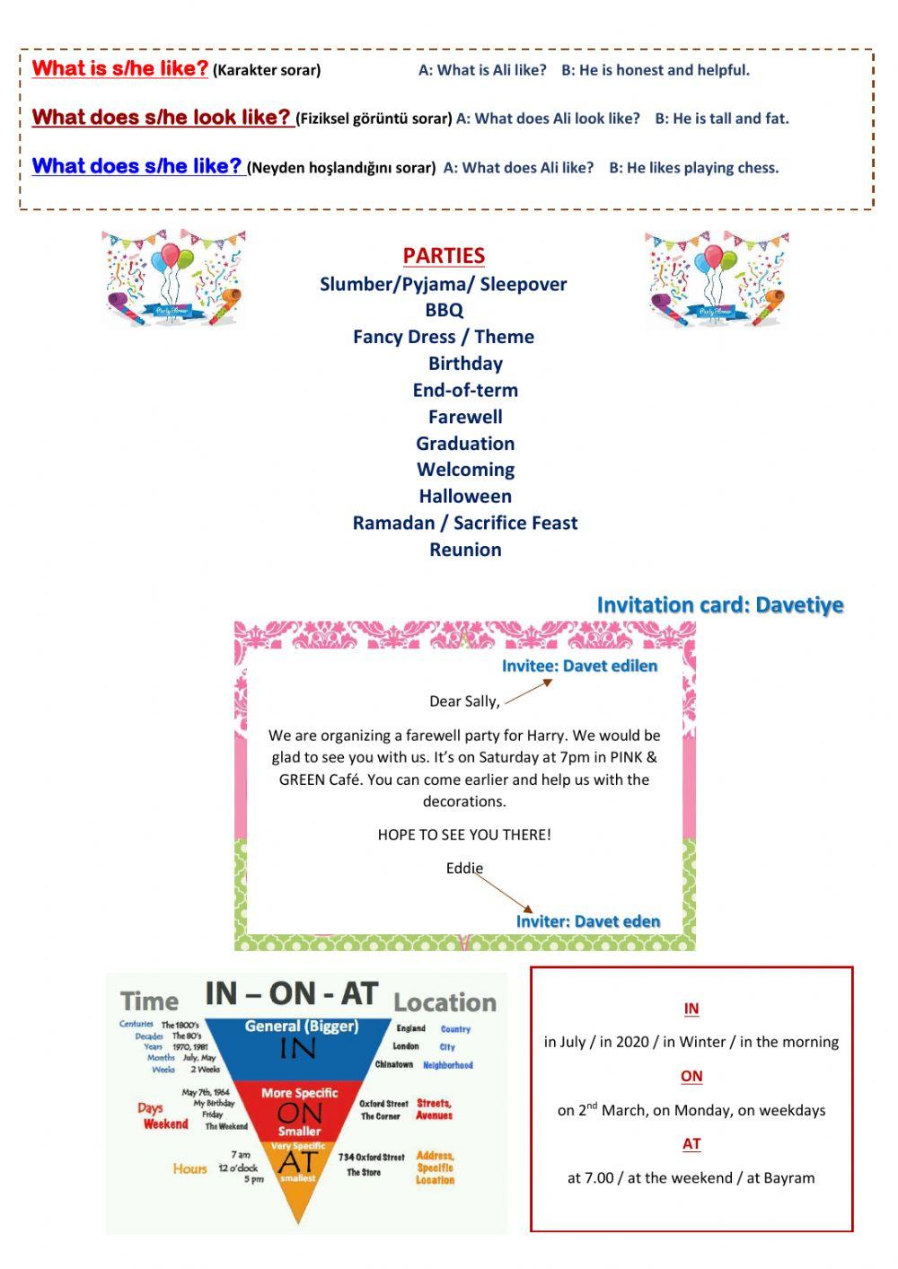 8th Grades Unit 1-Friendship Wordbank