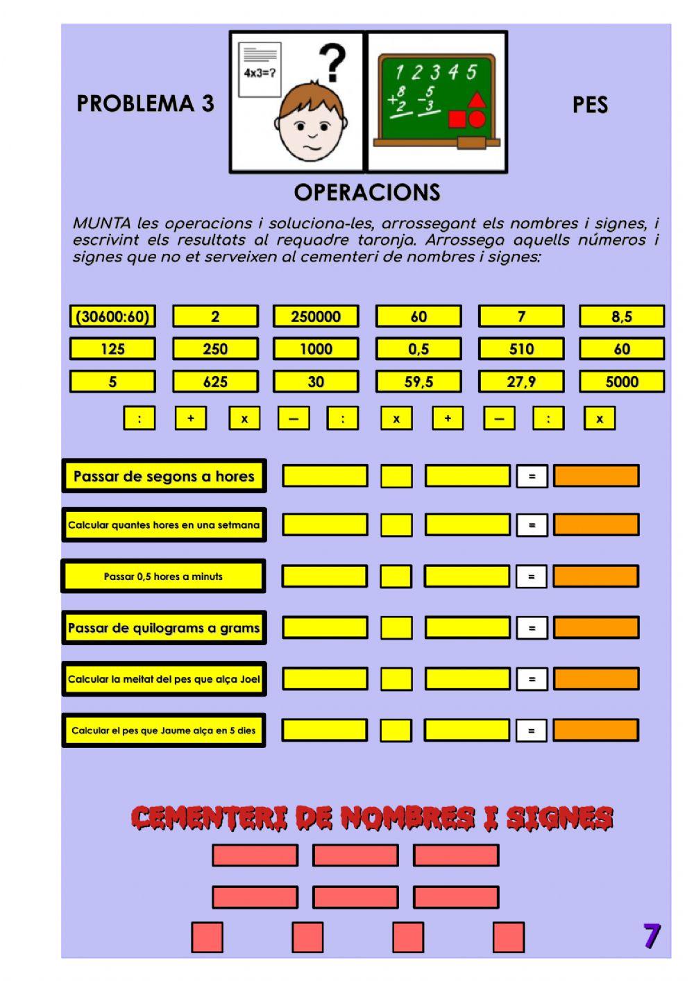 Problema de pes i temps