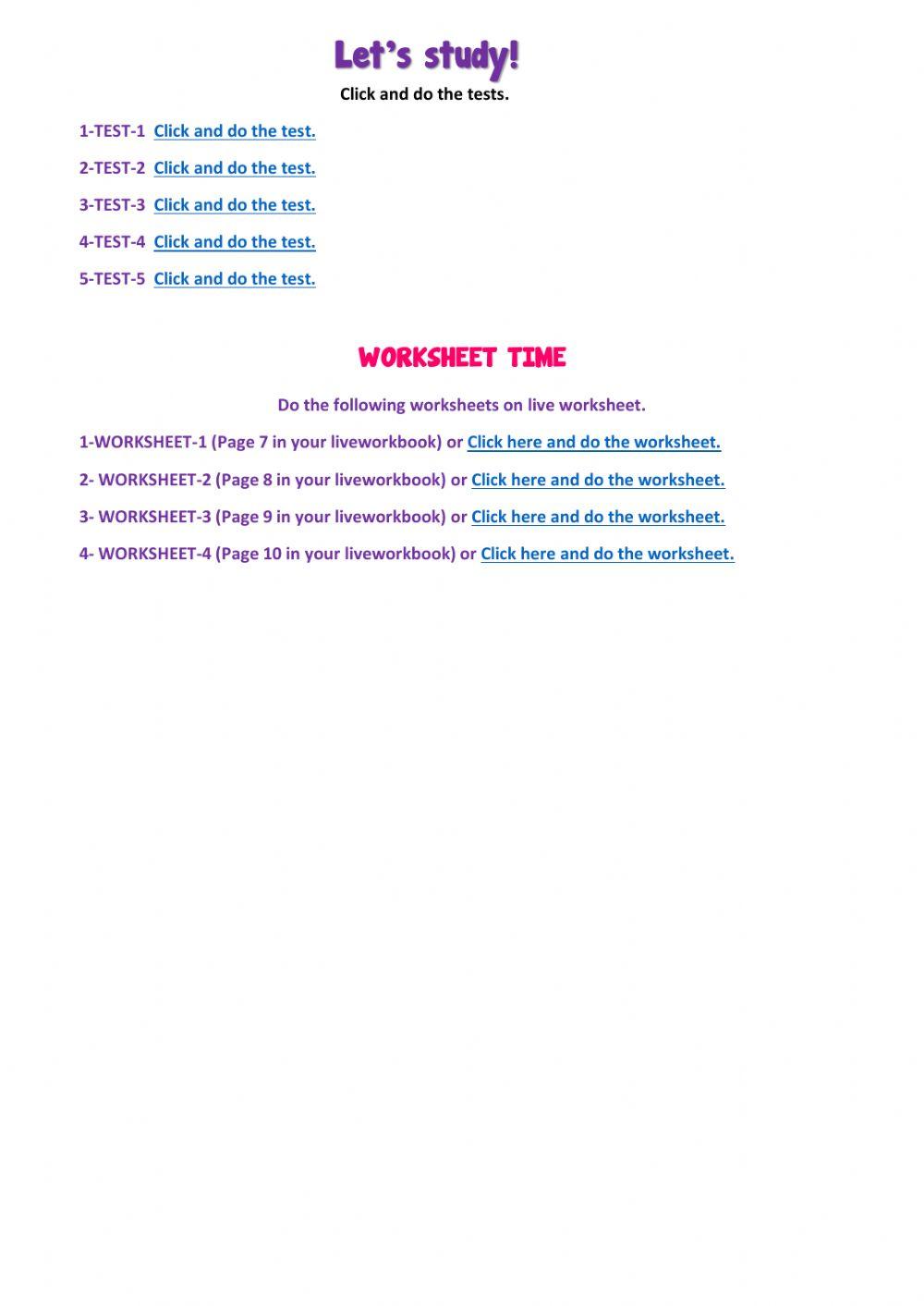 8th Grades Unit 2 TEEN LIFE Wordbank