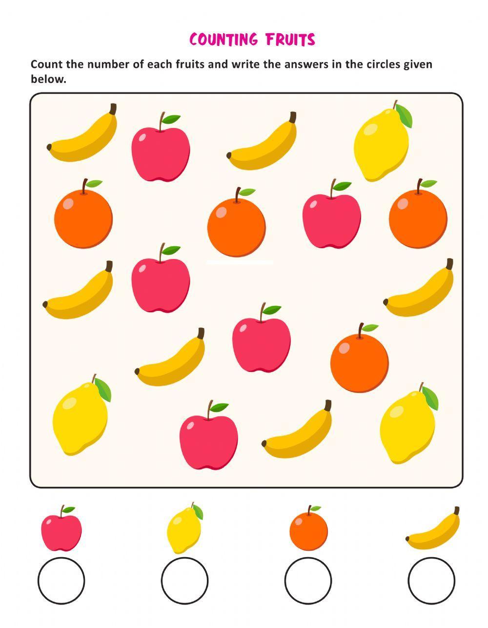 Counting fruit