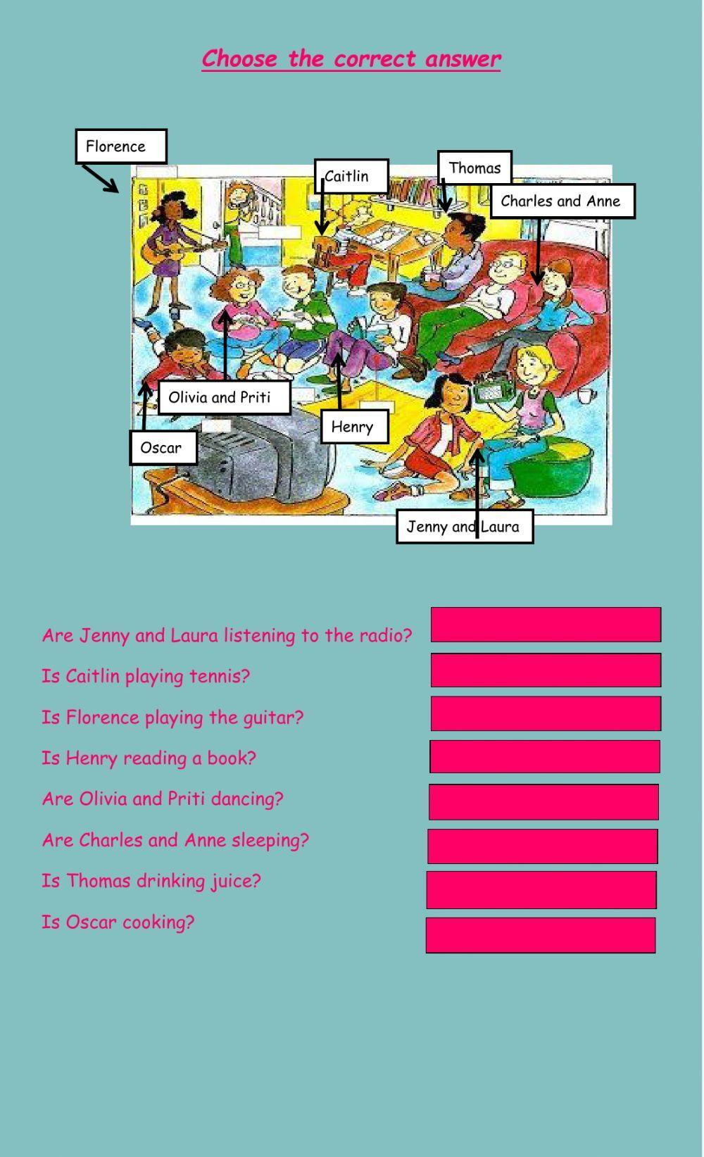 Present contunuous tense