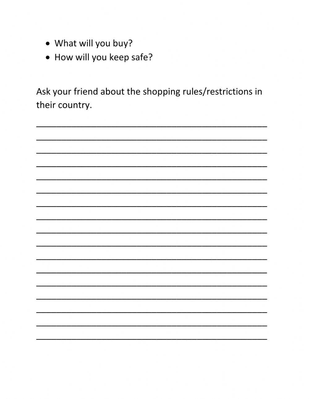 Reading and writing - Shops reopening in England