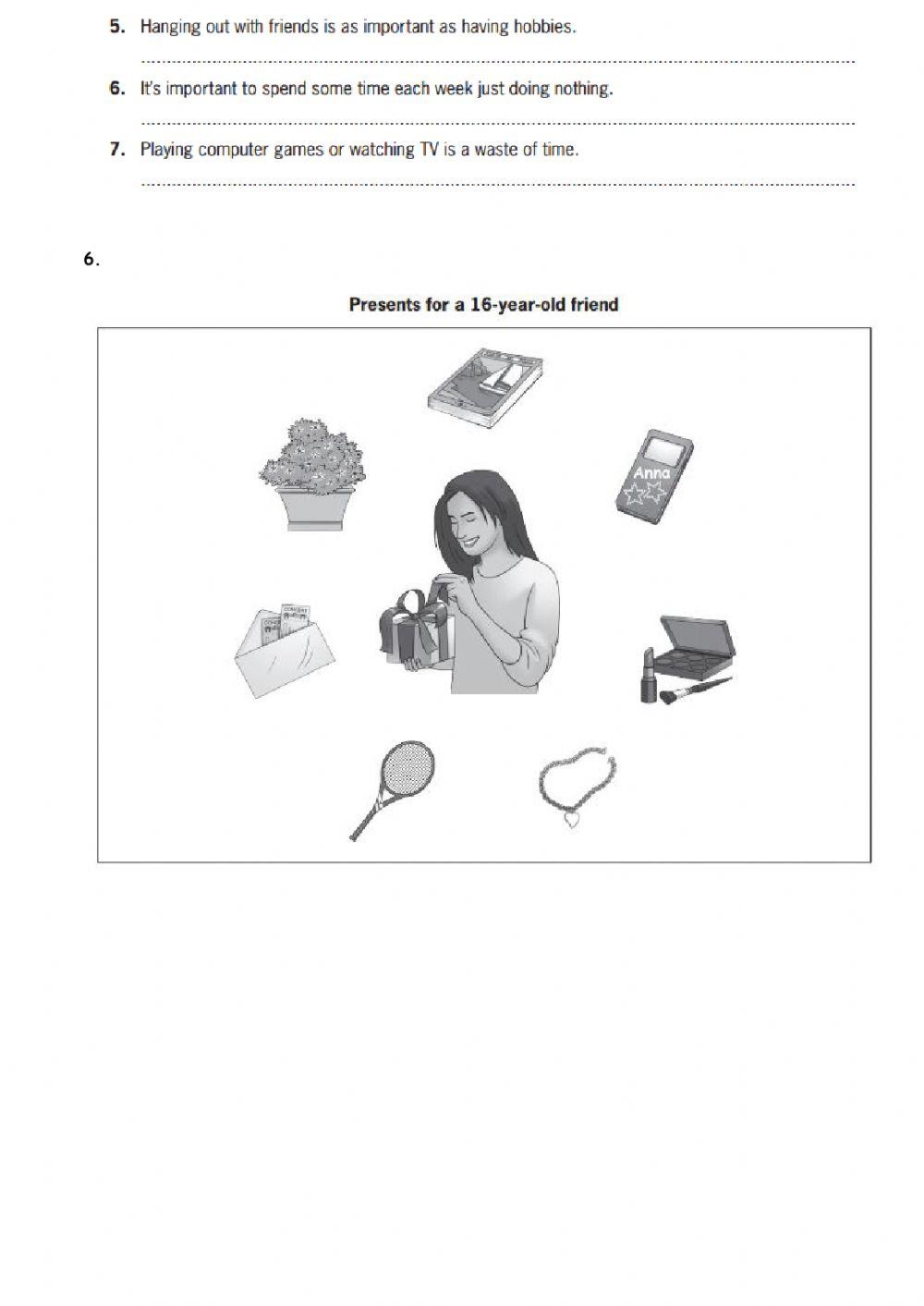 B1 - Speaking - Parts 3 and 4