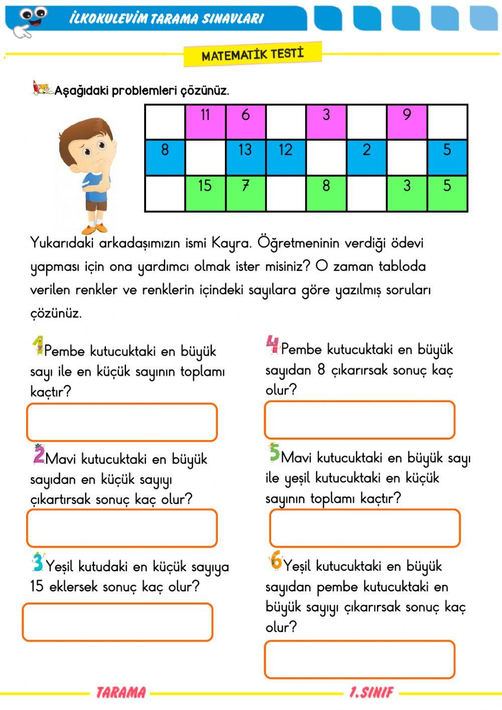 Matematik değerlendirme