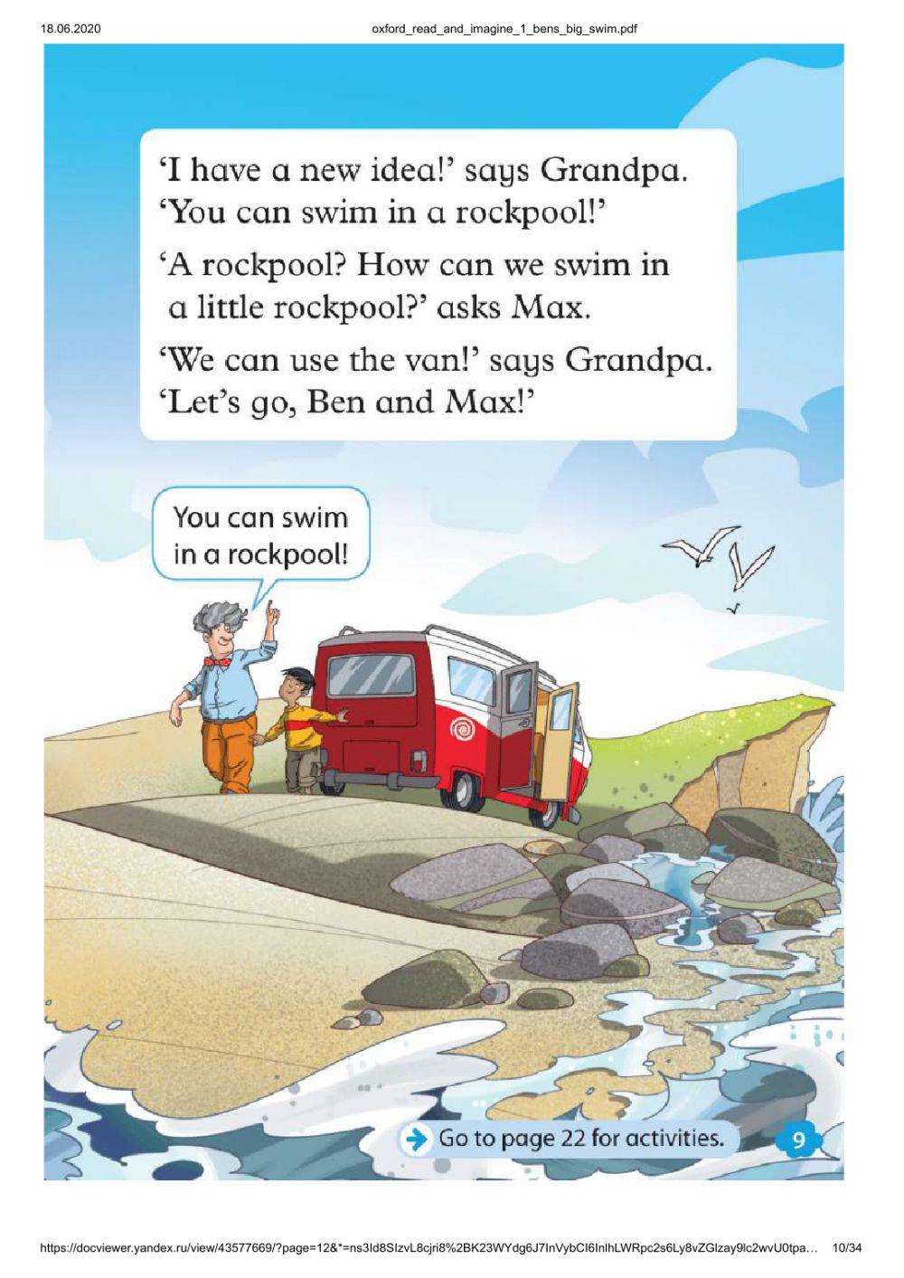 Ben's Big Swim p8-11