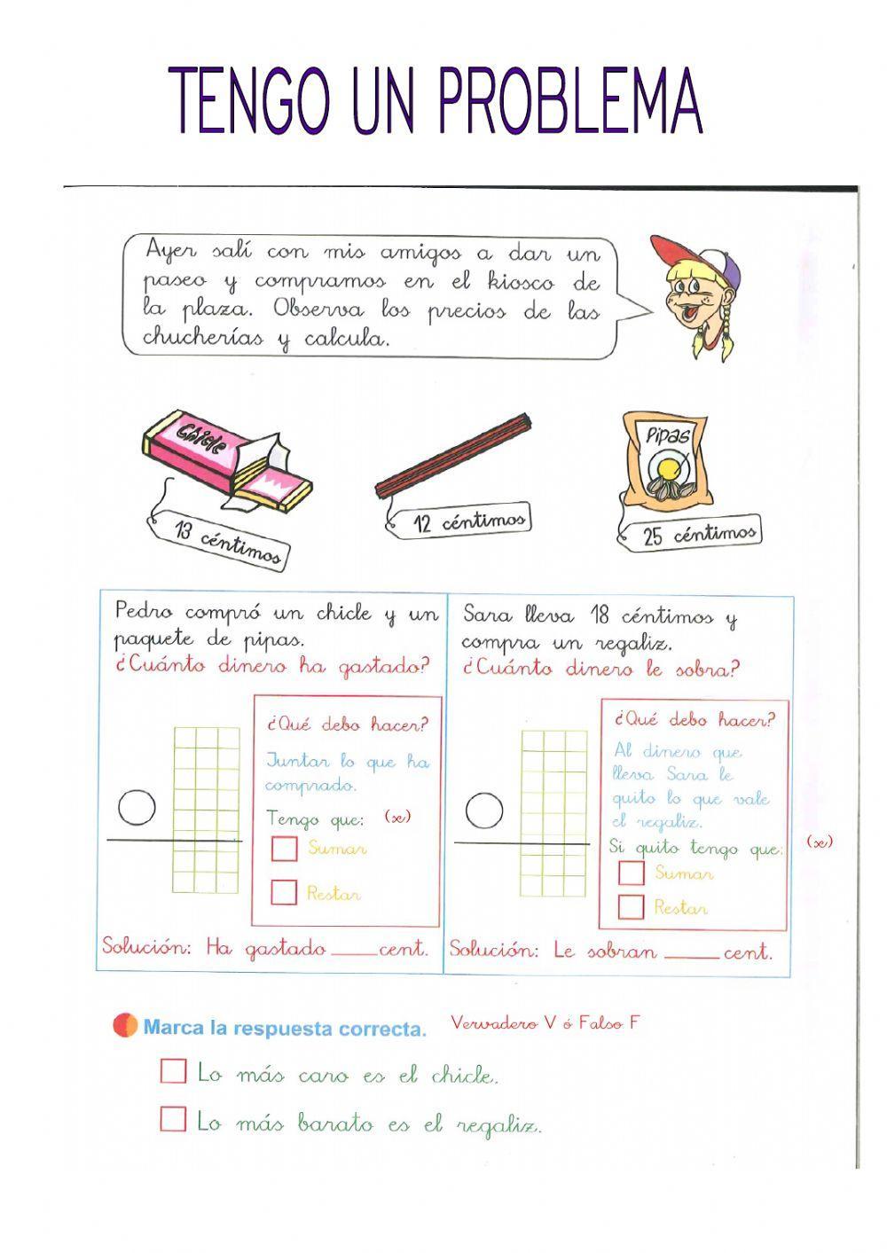Problemas de matematicas