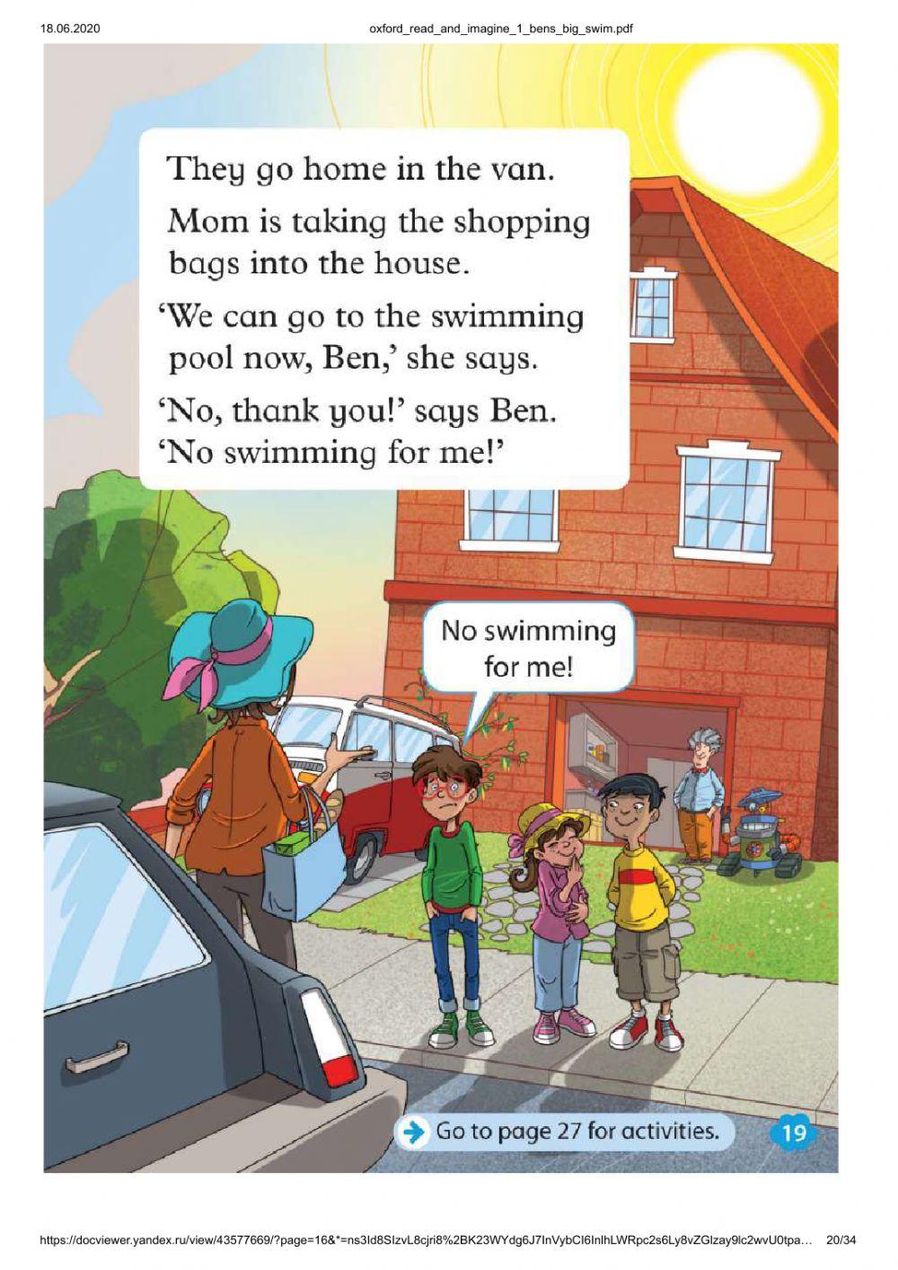 Ben's Big Swim p16-19