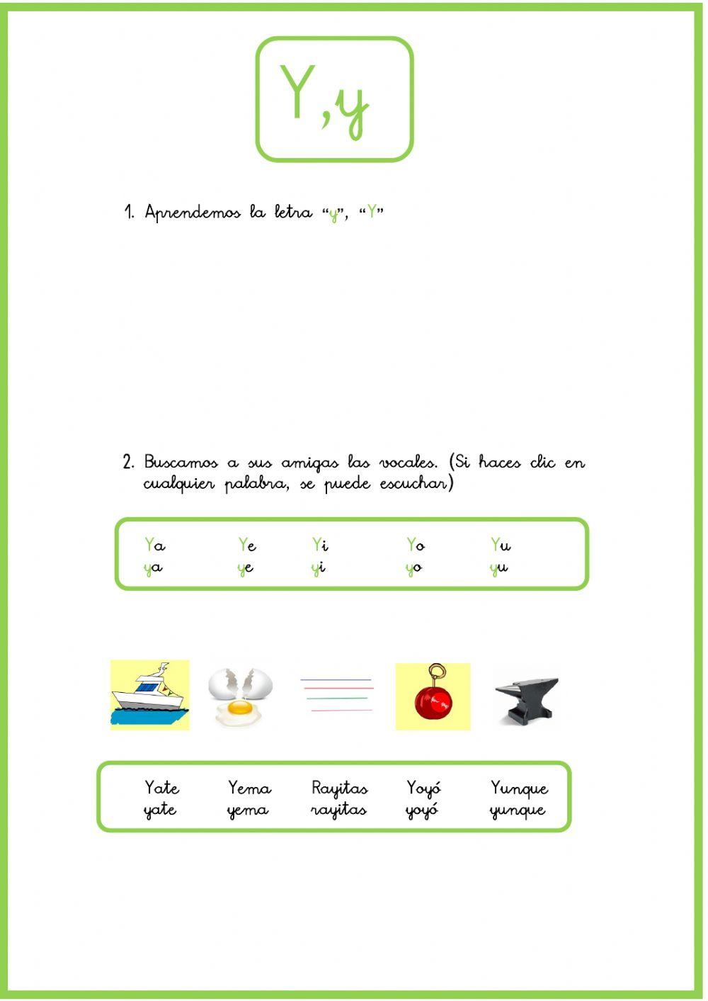 Letra y Letra y