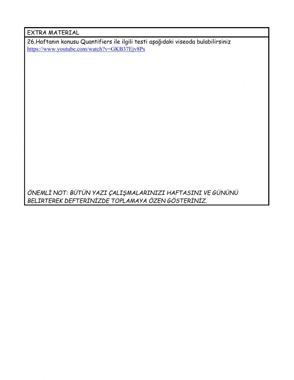 level 5 weekly plan 28