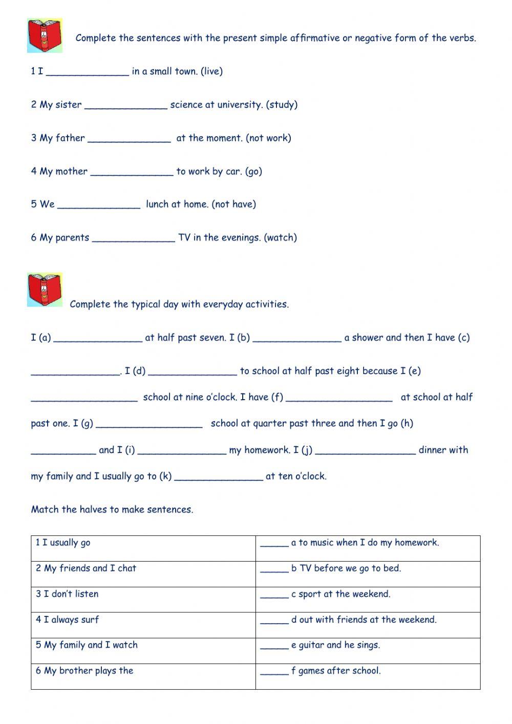 Grammar Test - Unit 3