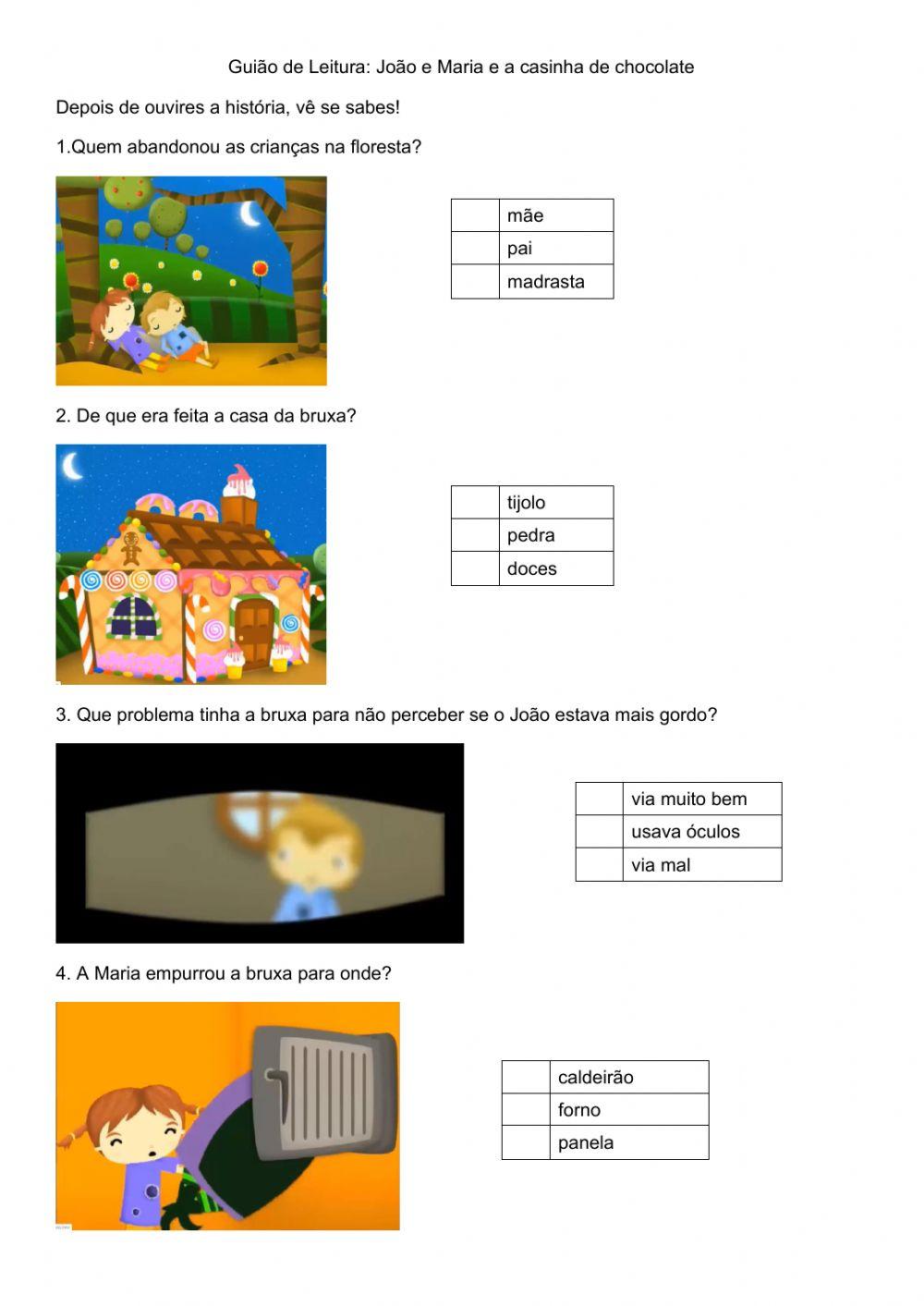 A casinha de chocolate