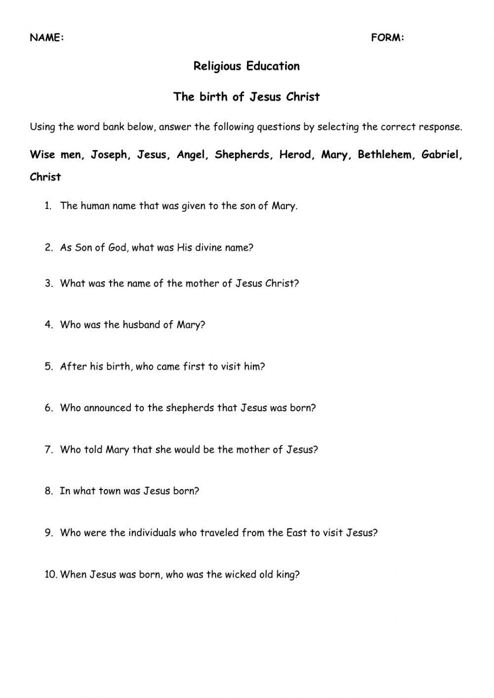 birth-of-jesus-christ-worksheet-live-worksheets