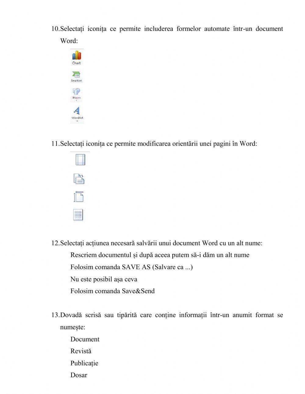 Procesarea documentelor