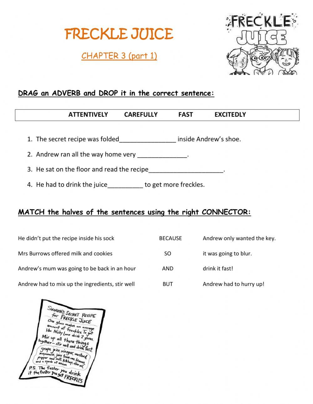 Adverbs and connectors