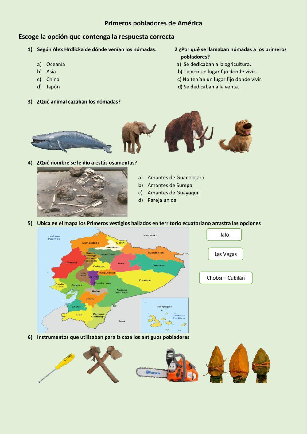 Primeros pobladores de América
