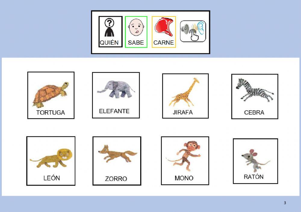 A quién le sabe la luna a ...