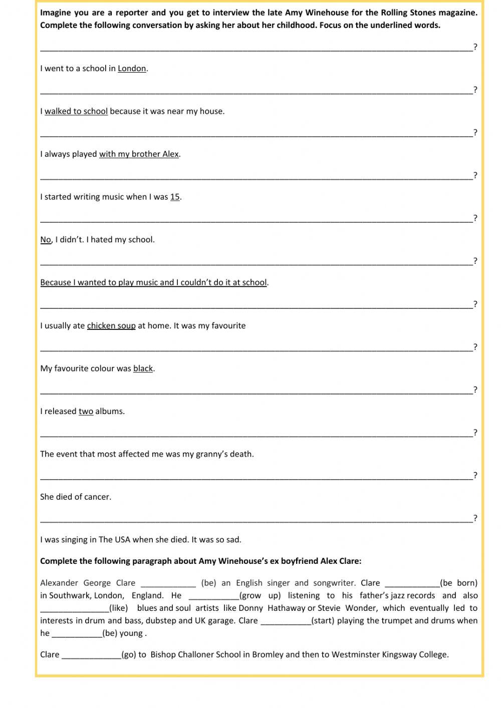 LICEO 4 - INGLÉS - 5° AÑO