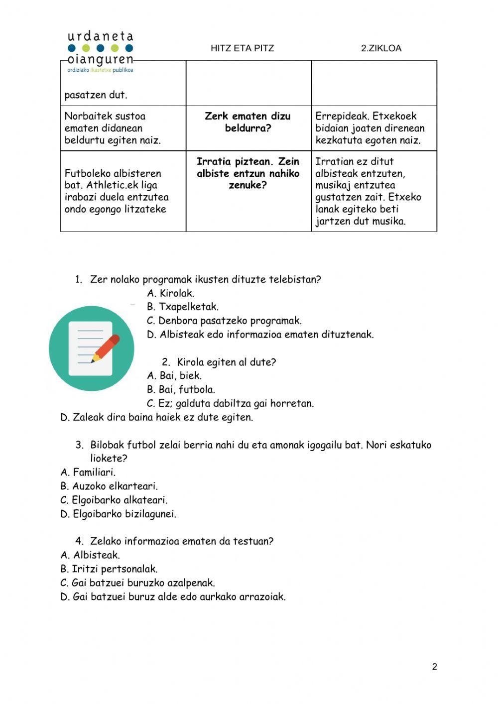 Ulermena elkarrizketa